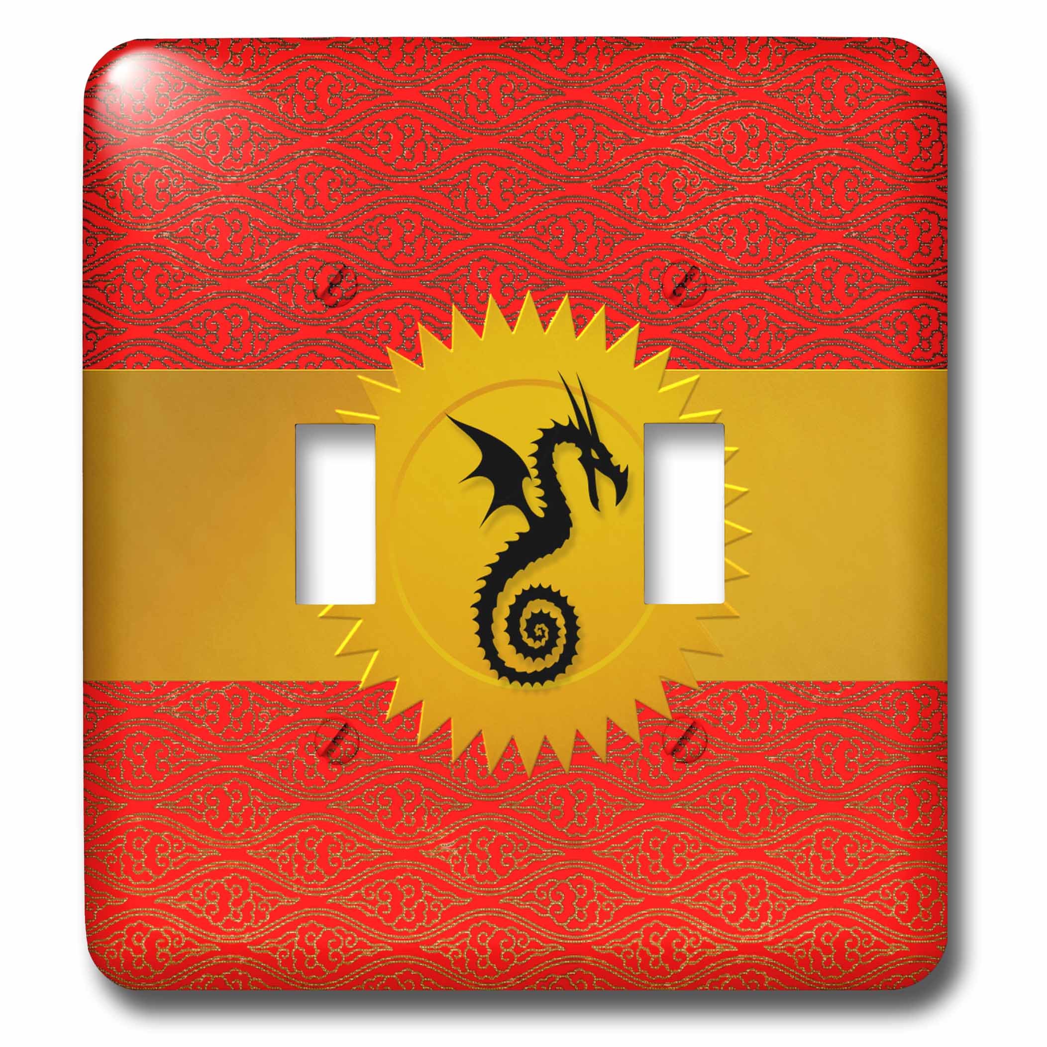 3D Rose Light Switch Cover - Decorative for Home & Office