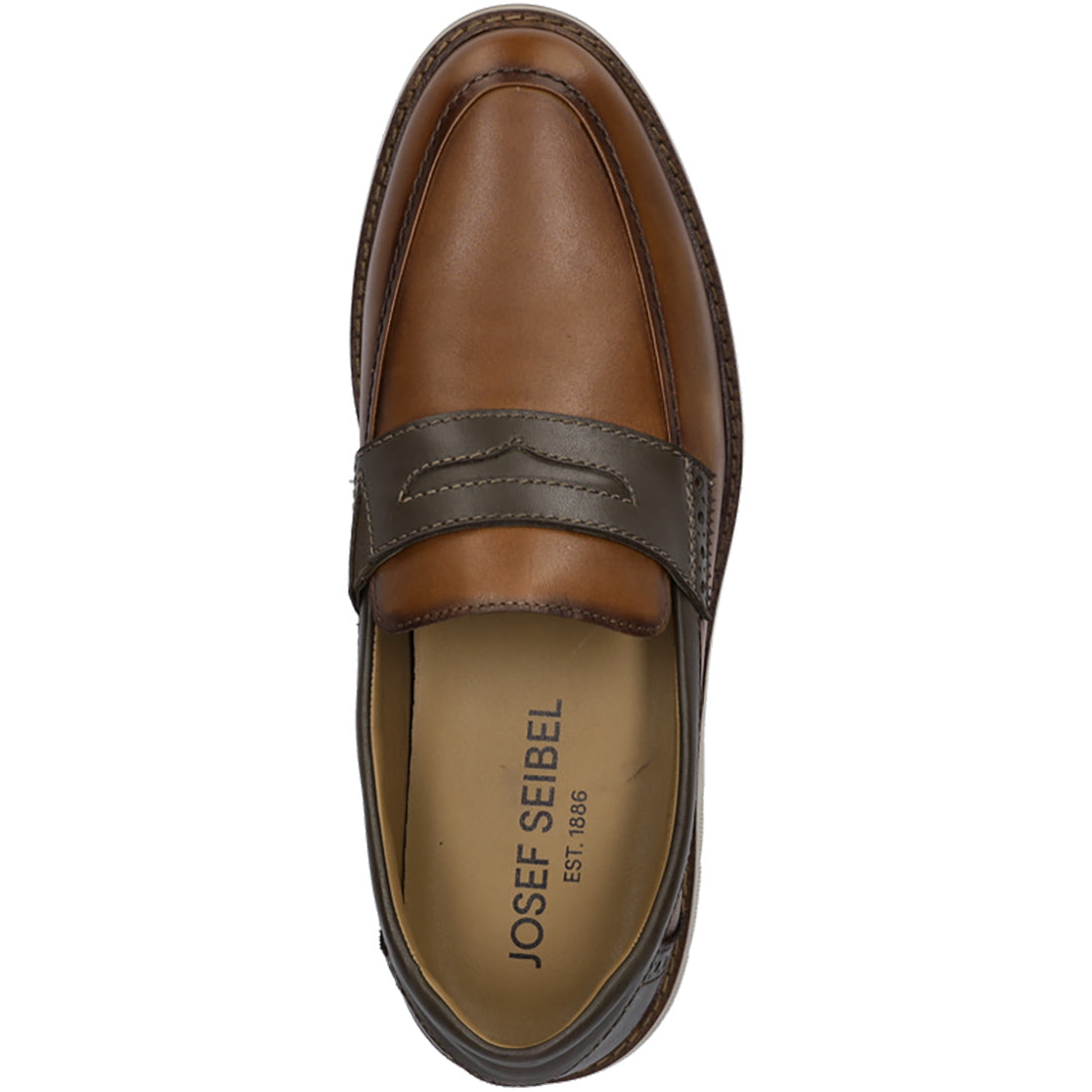 Josef Seibel Stuart 08 Men's Casual Loafers - Comfortable Slip-On Shoes for Walking, Office & Travel | Premium Leather & Cushioned Footbed