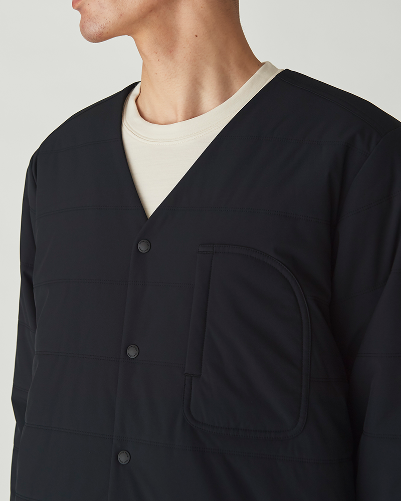 Stylish Flexible Insulated Cardigan for Women & Men - Lightweight Warm Winter Jacket for Outdoor Activities, Work & Casual Wear