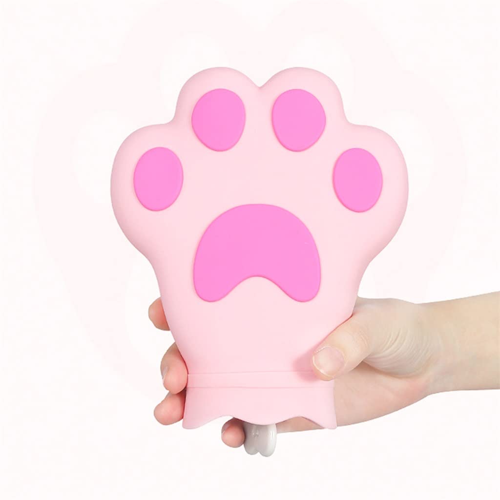 WALNUTA Portable Cat Claw Hand Warmer - Microwaveable Heating Pad for Cold Hands, Reusable Water-Filled Warm Bag - Perfect for Winter Outdoor Activities, Office, and Home Use