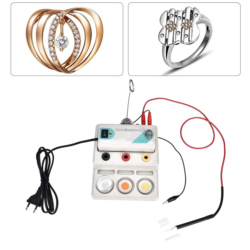 Professional Jewelry Plating Tool Kit - Gold & Silver Electroplating Pen for DIY Jewelry Making, Repair & Customization - Perfect for Rings, Necklaces & Bracelets