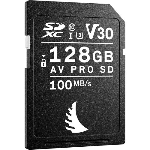 Angelbird AV Pro UHS-I SDXC Memory Card 128GB - High Speed Class 10 U3 V90 for 4K Video, DSLR & Mirrorless Cameras - Perfect for Professional Photography & Cinematic Recording