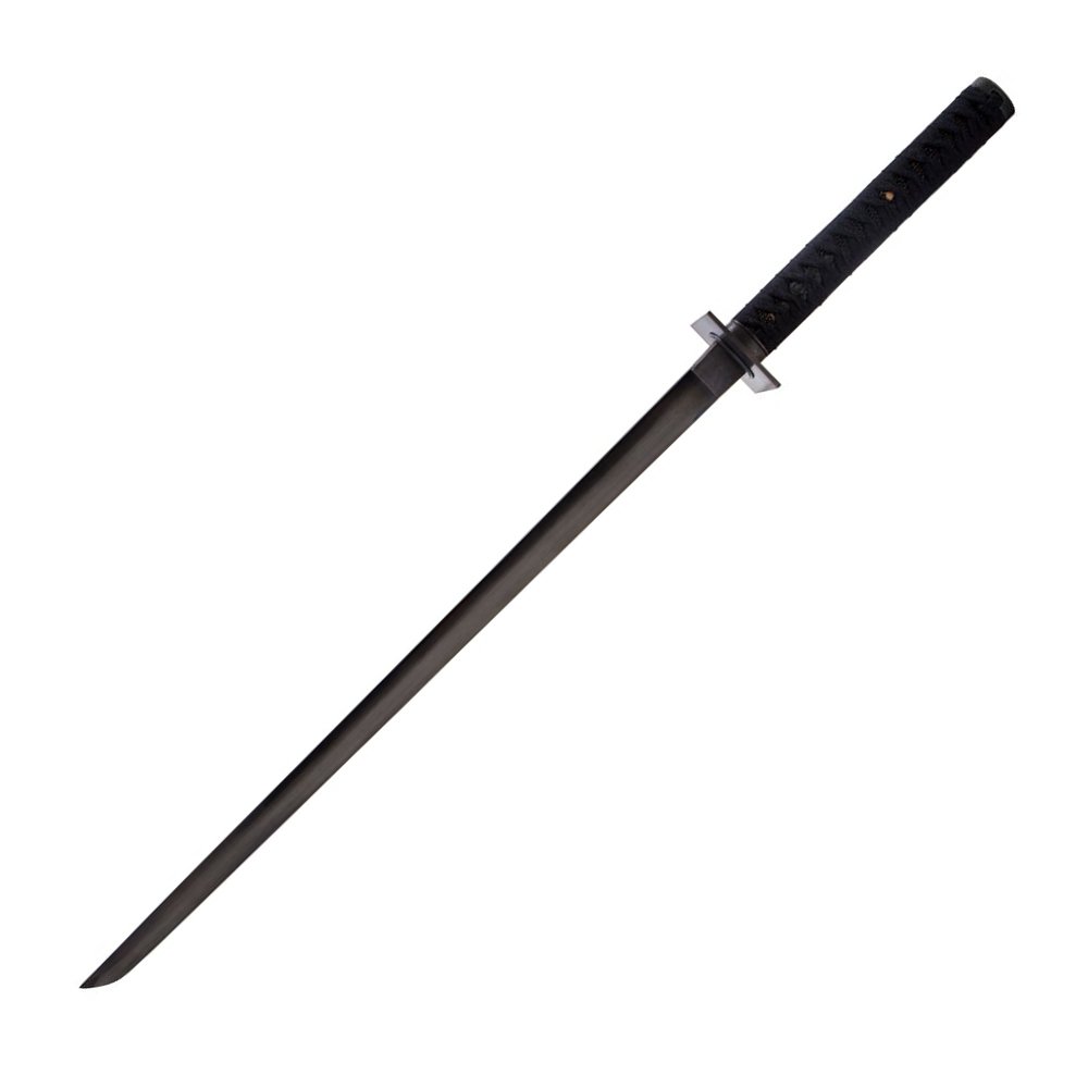 Shadow Cutlery Dark Angel Ninja Sword - 1045 Carbon Steel Black Tactical Hunting Knife for Outdoor Survival, Camping & Self Defense