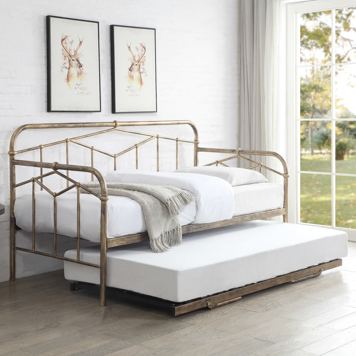Kate Day Bed - Modern Sofa Bed for Small Spaces | Convertible Sleeper for Guest Room, Living Room & Studio Apartments