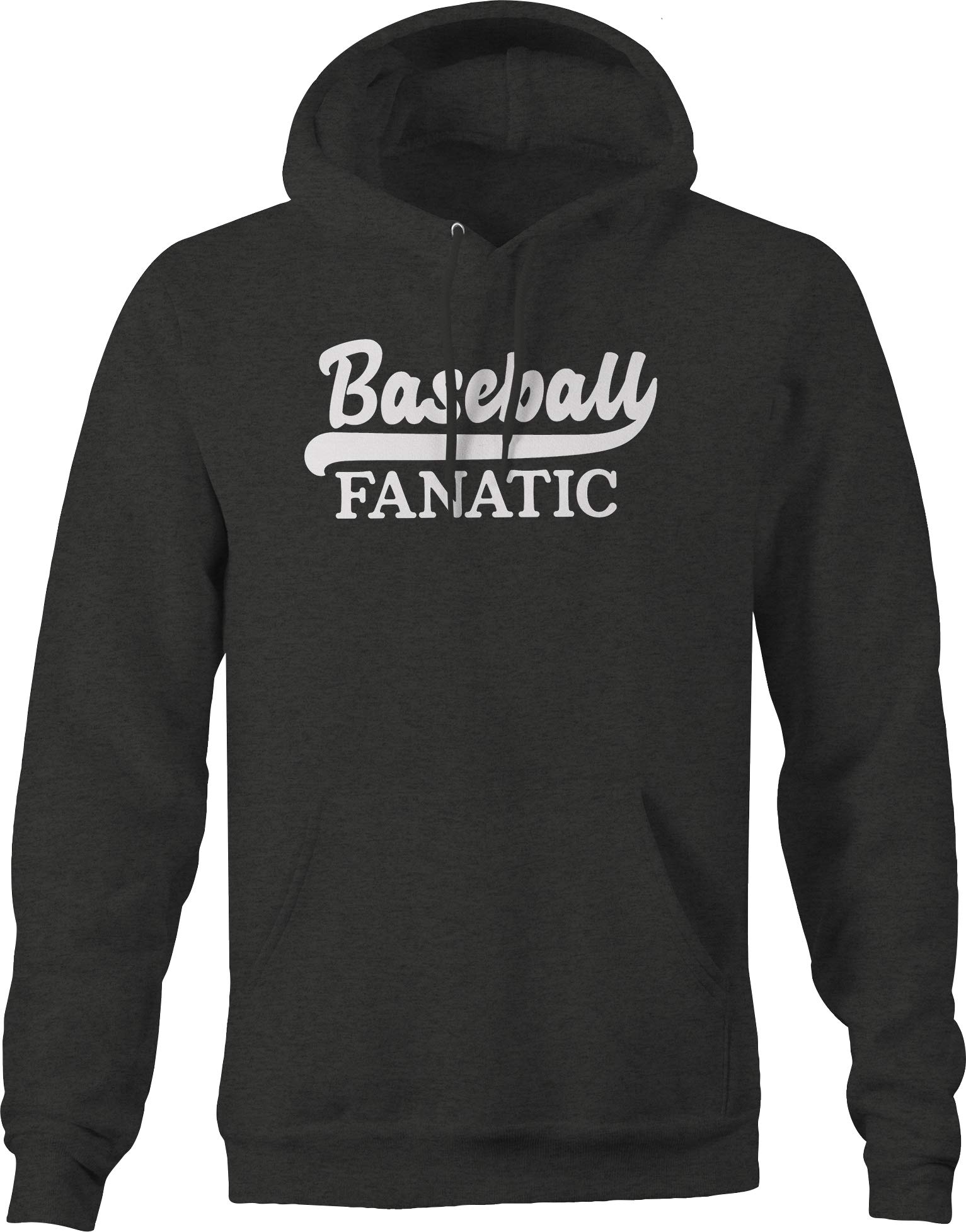 Men's Baseball Fan Hoodie - Dark Grey - Comfortable & Stylish Sports Apparel for Fans, Games & Casual Wear