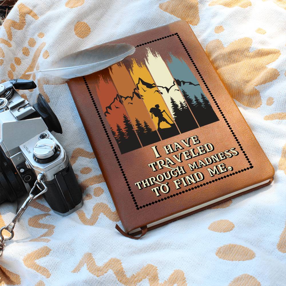 Premium Leather Travel Journal Notebook - Handmade Vintage Writing Diary for Men & Women - Perfect for Adventure, Hiking, Camping & Personal Reflection