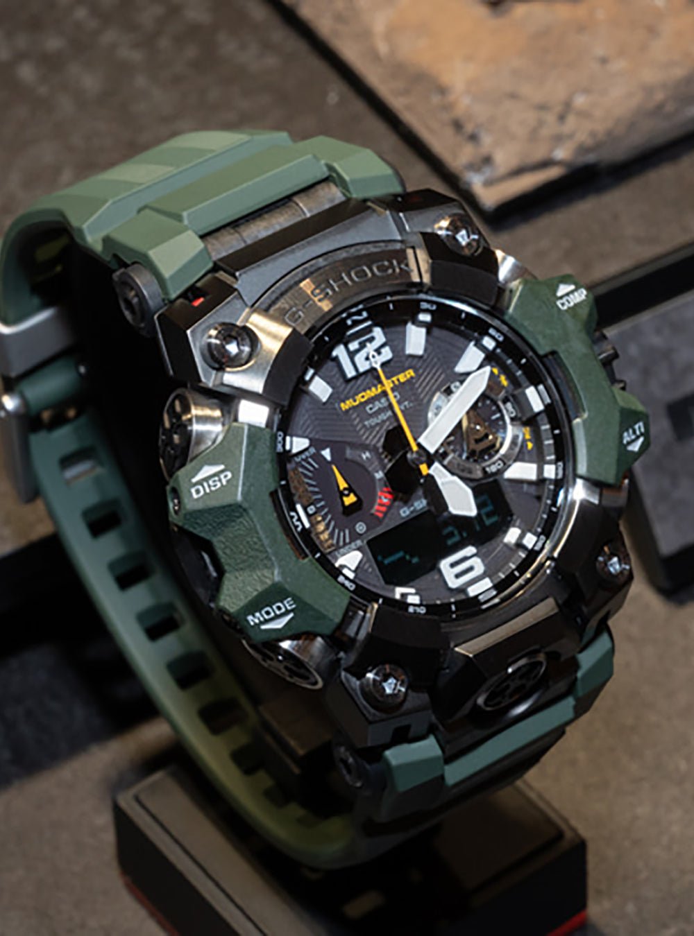 CASIO G-Shock Master of G Mudmaster GWG-B1000 Shock-Resistant Solar-Powered Watch - Made in Japan - JDM - Ideal for Outdoor Adventures, Hiking, and Extreme Sports