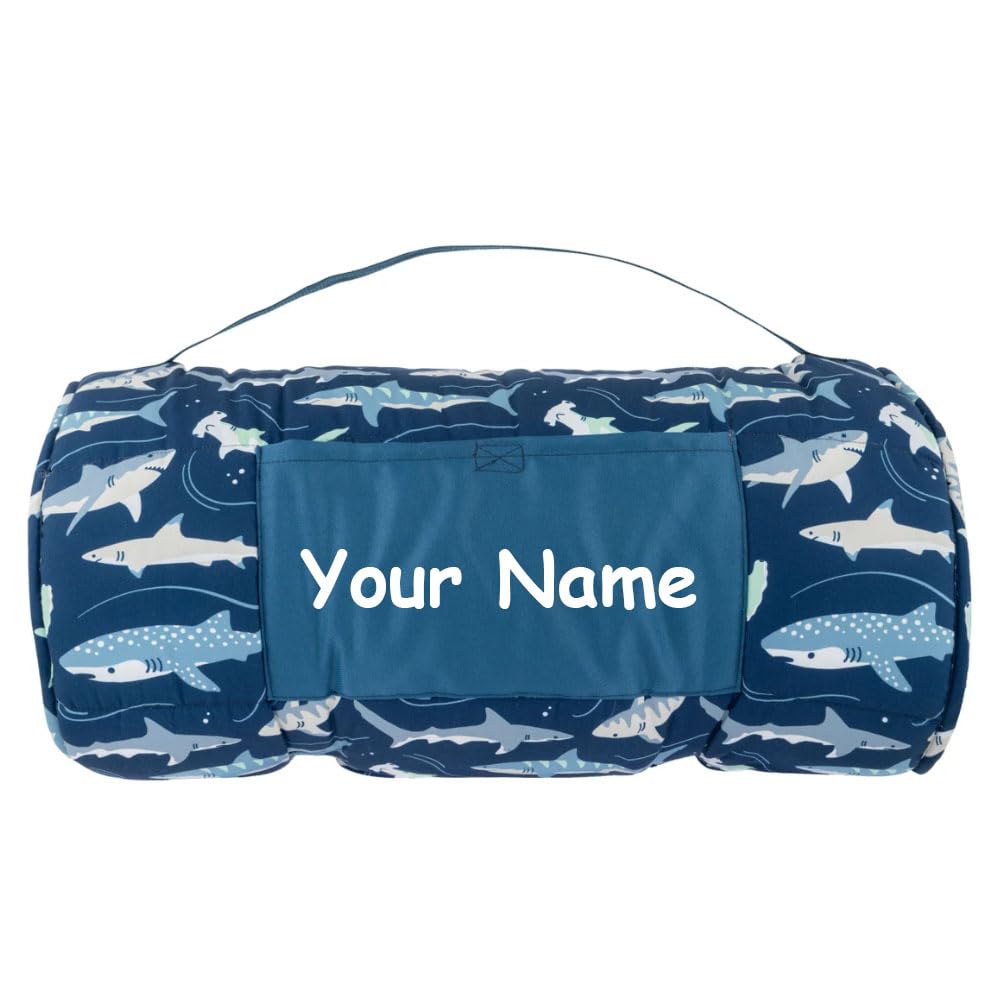 Stephen Joseph Nap Mat for Kids - Soft & Comfortable Travel Sleeping Mat for Daycare, Preschool & Home Use - Machine Washable & Portable for Easy Storage