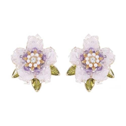 Flower Purple Crystal