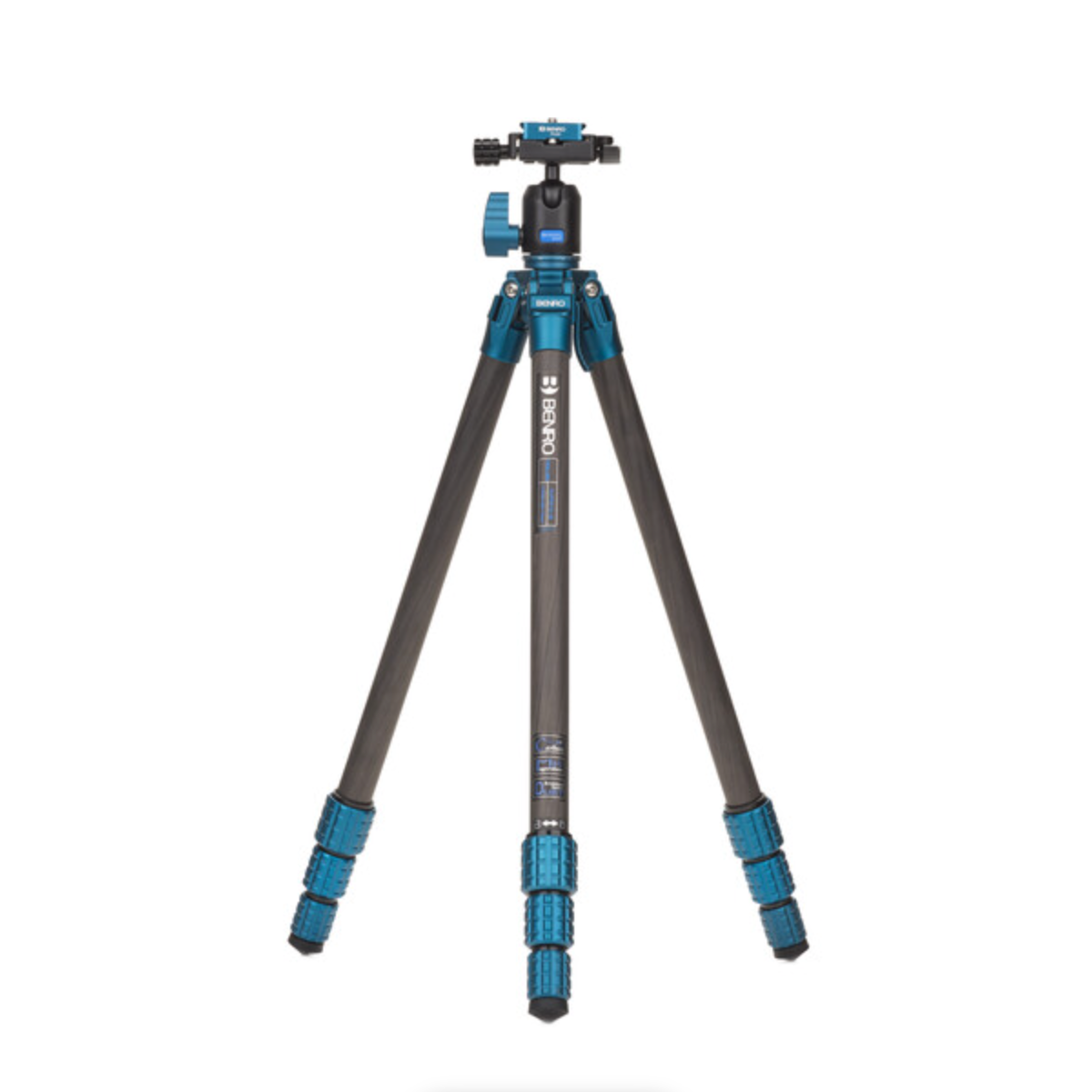 Benro SuperSlim Carbon Fiber Tripod with Ball Head - Lightweight Travel Tripod for DSLR Cameras, Perfect for Hiking, Vlogging & Outdoor Photography