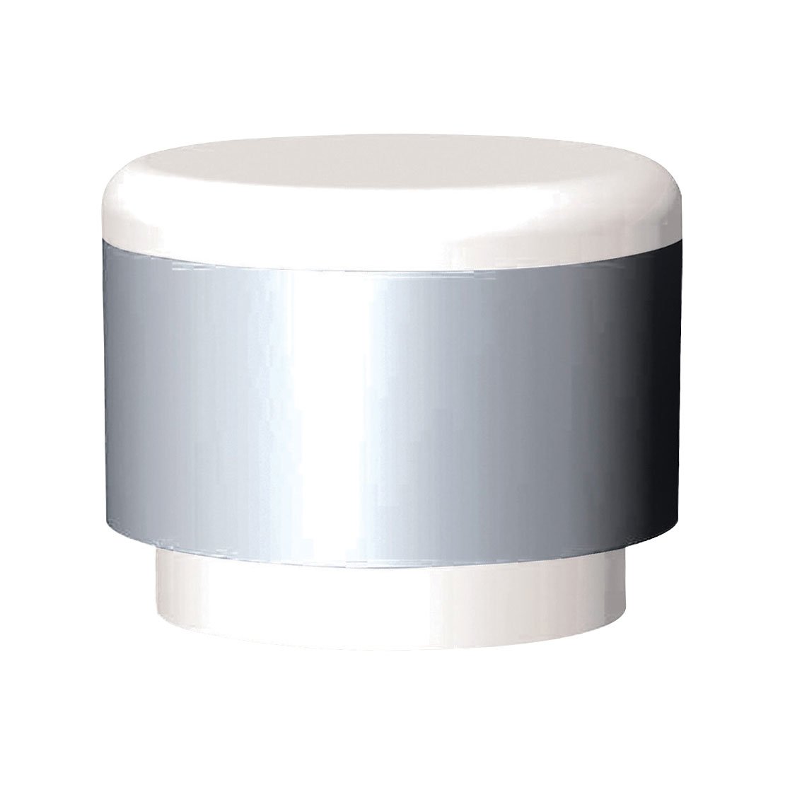 Fiskars Replacement Striking Surface with Metal Ring for SAFE-T Helicoidal Splitting Wedge & SAFE-T X39 - White/Silver (1001616) - Durable Axe Accessory for Wood Splitting & Firewood Preparation