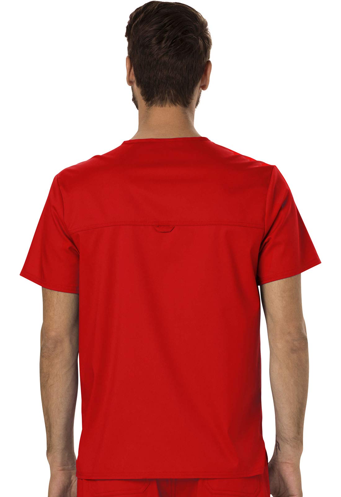 Cherokee Men's Scrubs Top - Comfortable Workwear V-Neck Shirt with Tuckable Design (WW690) | Perfect for Nurses, Doctors & Healthcare Professionals