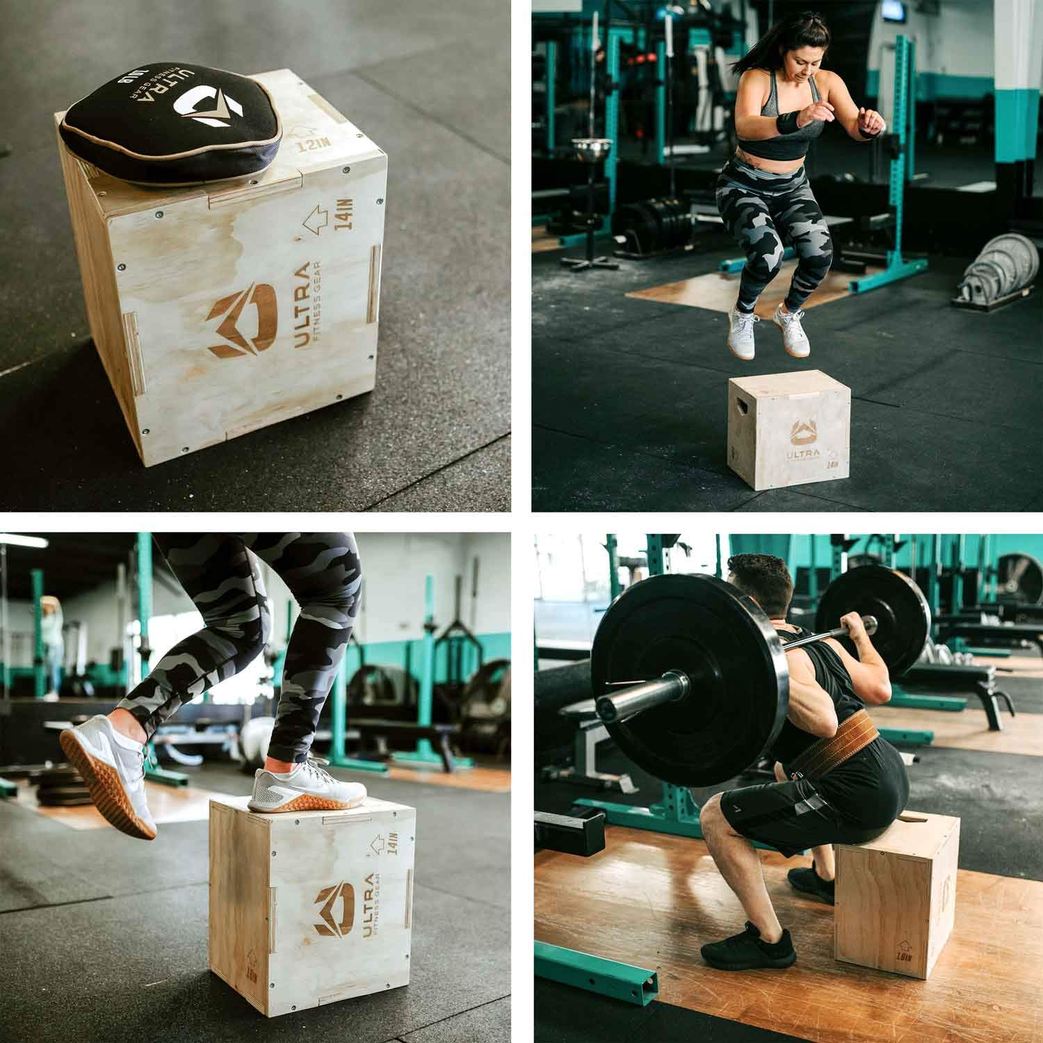 Premium Wooden Plyo Box for Jump Training - 31