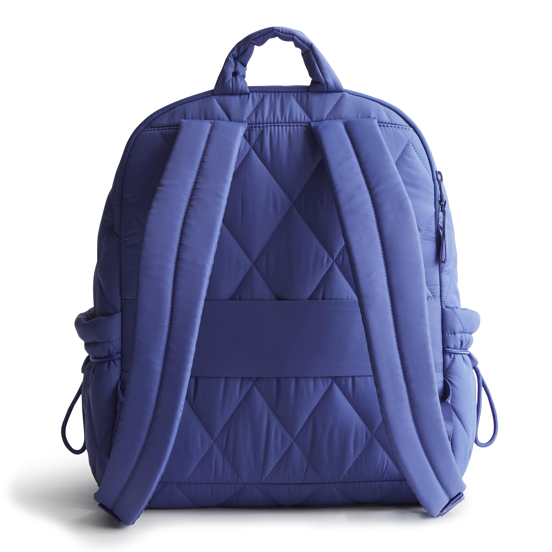 Vera Bradley Featherweight Bancroft Backpack - Lightweight Travel Backpack for Women, Deep Ultramarine Blue, Perfect for School, Work & Travel