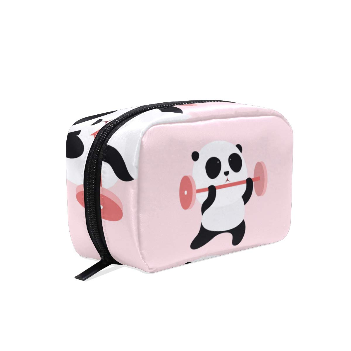 Cute Panda Makeup Bag for Women - Travel Cosmetic Organizer & Toiletry Pouch - Perfect for Vacation, Gym, and Daily Essentials Storage
