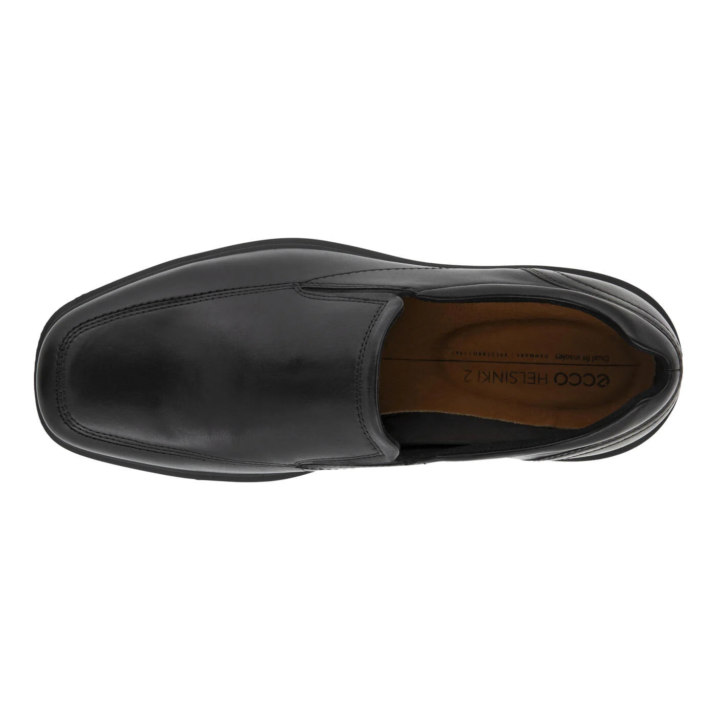 ECCO HELSINKI 2.0 Apron Toe Slip-On Loafers for Men - Comfortable Casual Shoes for Work, Office & Daily Wear
