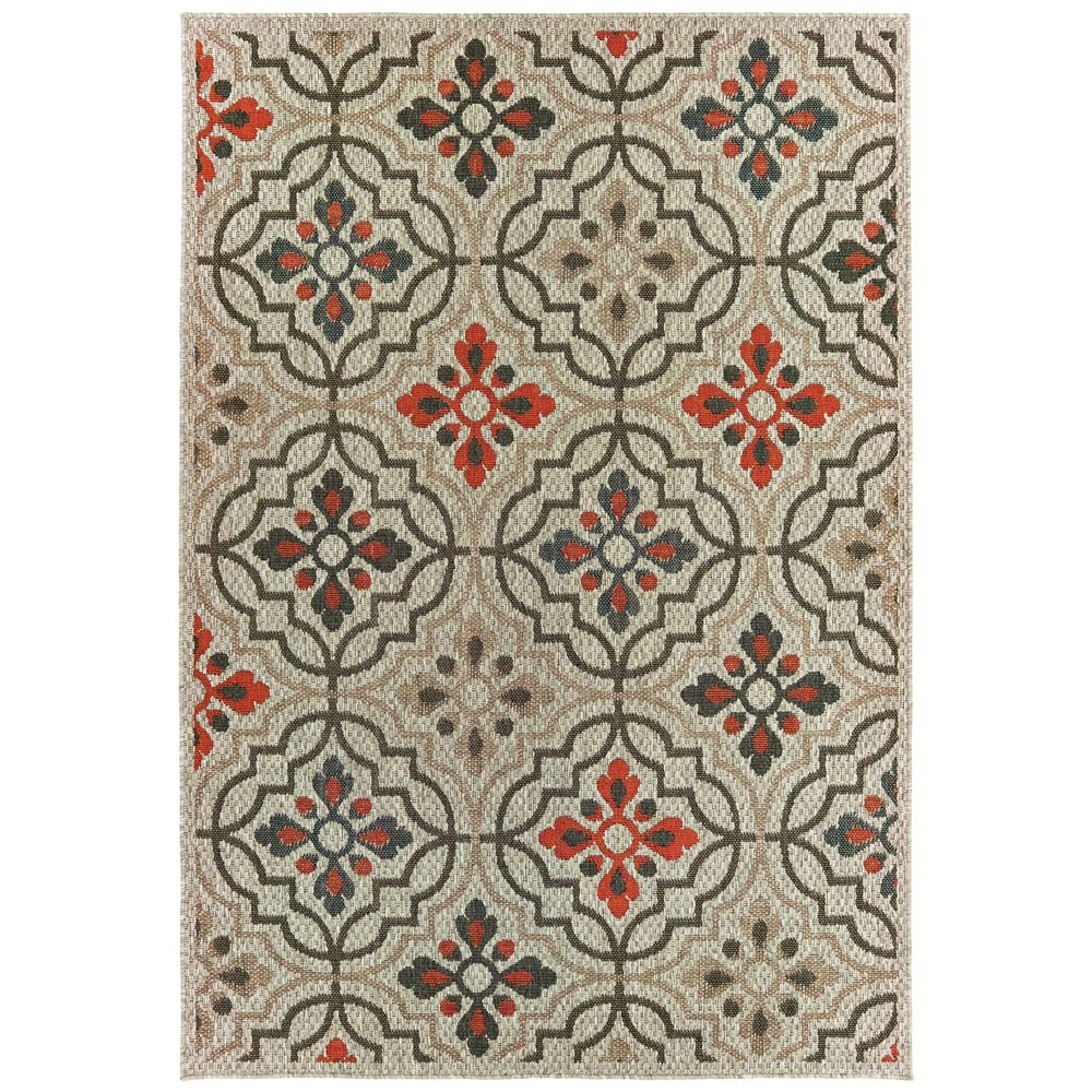 Premium Latitude Outdoor Rugs 709Y3 - Waterproof & UV Resistant Patio Rug for Deck, Poolside, and Garden - Perfect for Outdoor Entertaining and Relaxation