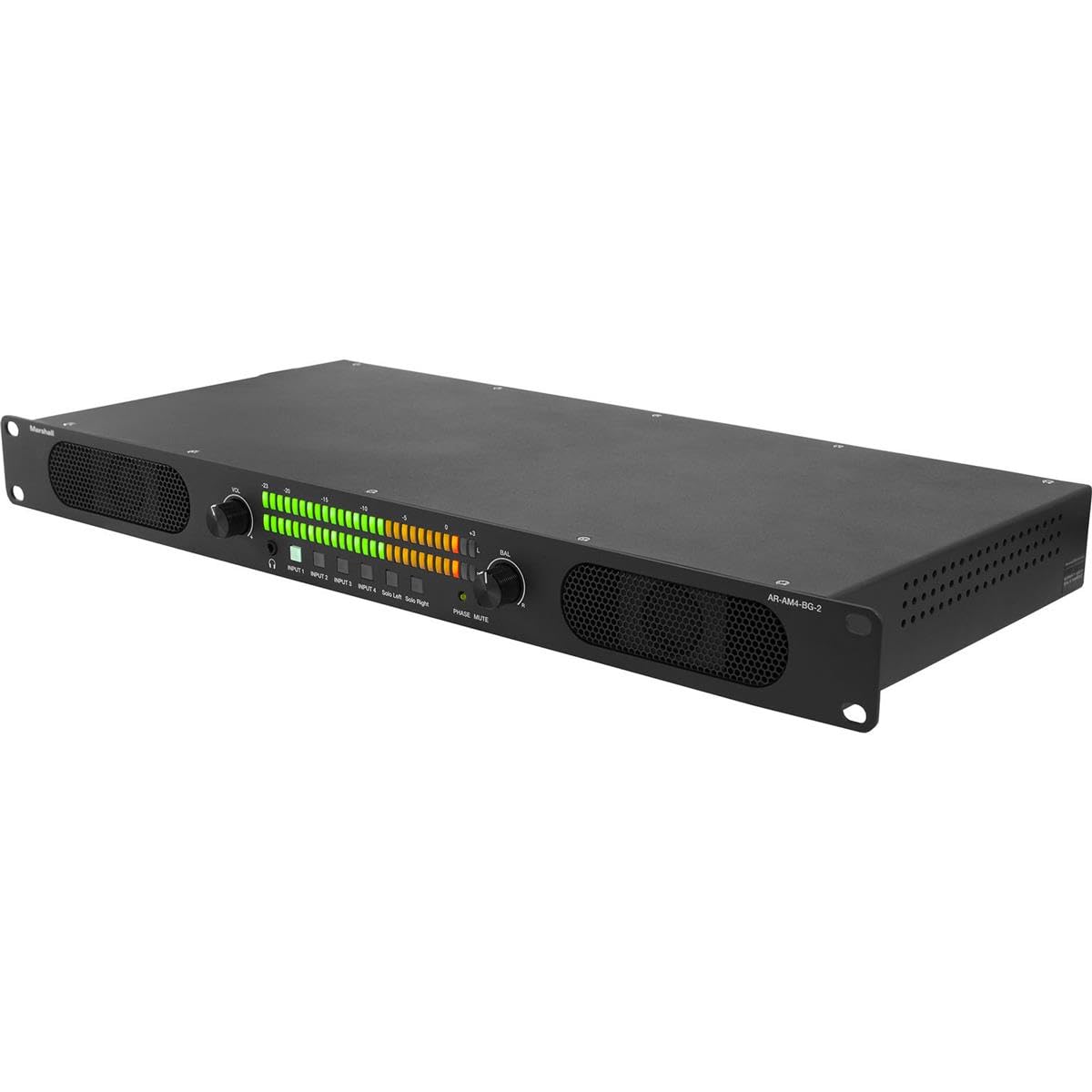 Marshall Electronics Professional Rackmount Multi-Channel Analog Audio Monitor System for Studio Recording & Live Sound Mixing