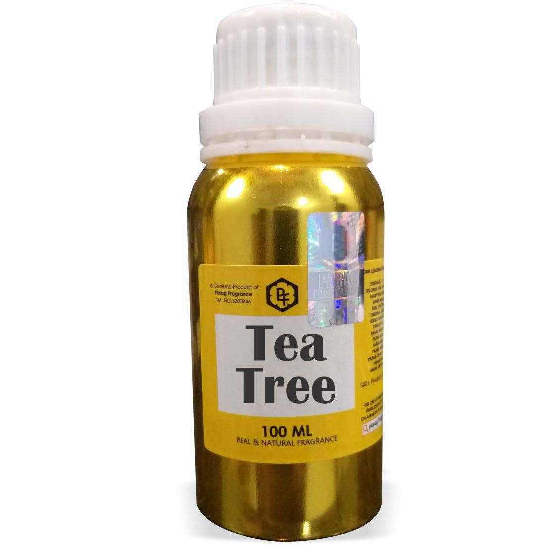 Parag Fragrances Tea Tree Attar 100ml - Alcohol-Free Perfume Oil for Men | Long-Lasting Scent | Perfect for Daily Wear, Office & Special Occasions
