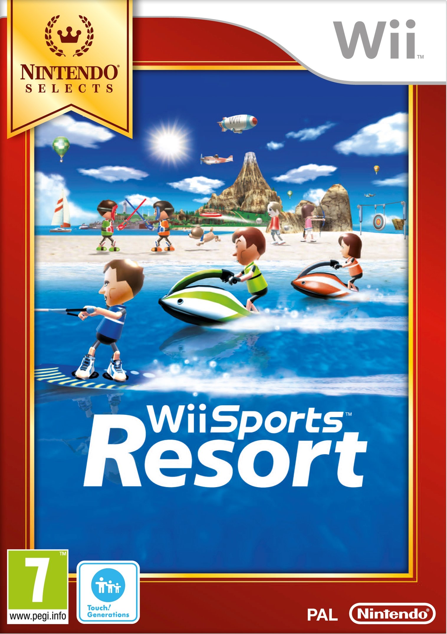Wii Sports Resort - Nintendo Wii Game with MotionPlus Bundle | Family Fun, Multiplayer Sports & Adventure | Perfect for Parties, Game Nights & Indoor Activities