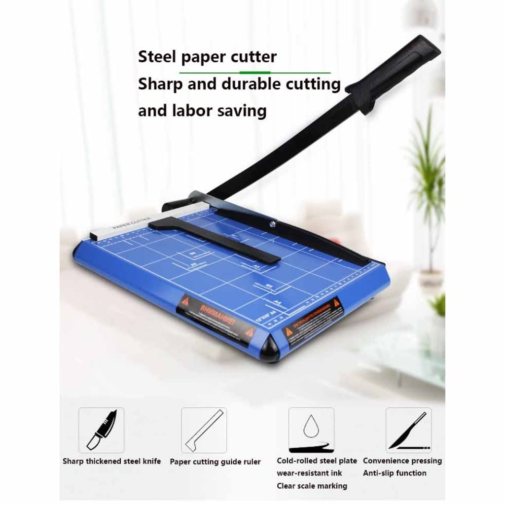 Heavy-Duty A4 Paper Cutter with Round Corner - Professional Photo & Document Trimmer for Scrapbooking, Office, and Crafting Projects