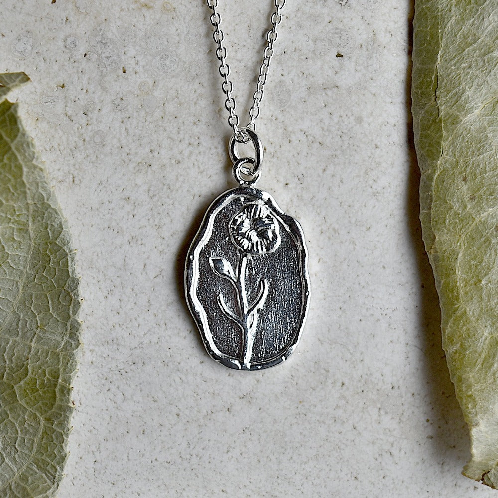 Flower of the Month Charm Necklace - Birth Month Floral Pendant Jewelry for Women - Perfect Gift for Birthday, Anniversary & Special Occasions