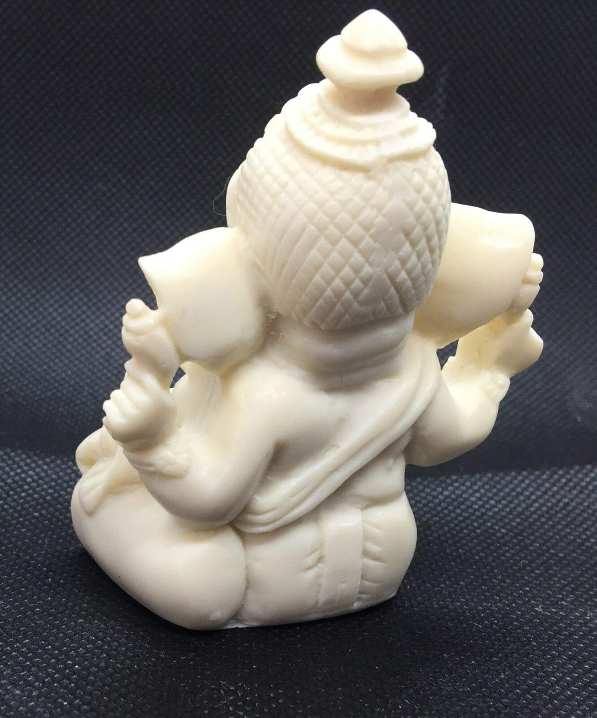 Premium Beeswax Ganesha Candle Mold - Silicone Candle, Resin & Soap Making Mold for DIY Crafts - Perfect for Home Decor, Meditation & Spiritual Gifts