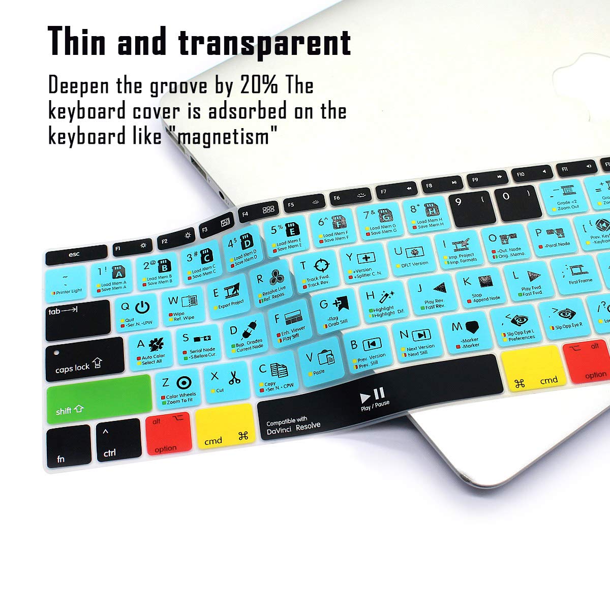Silicone Keyboard Cover for MacBook Pro 13