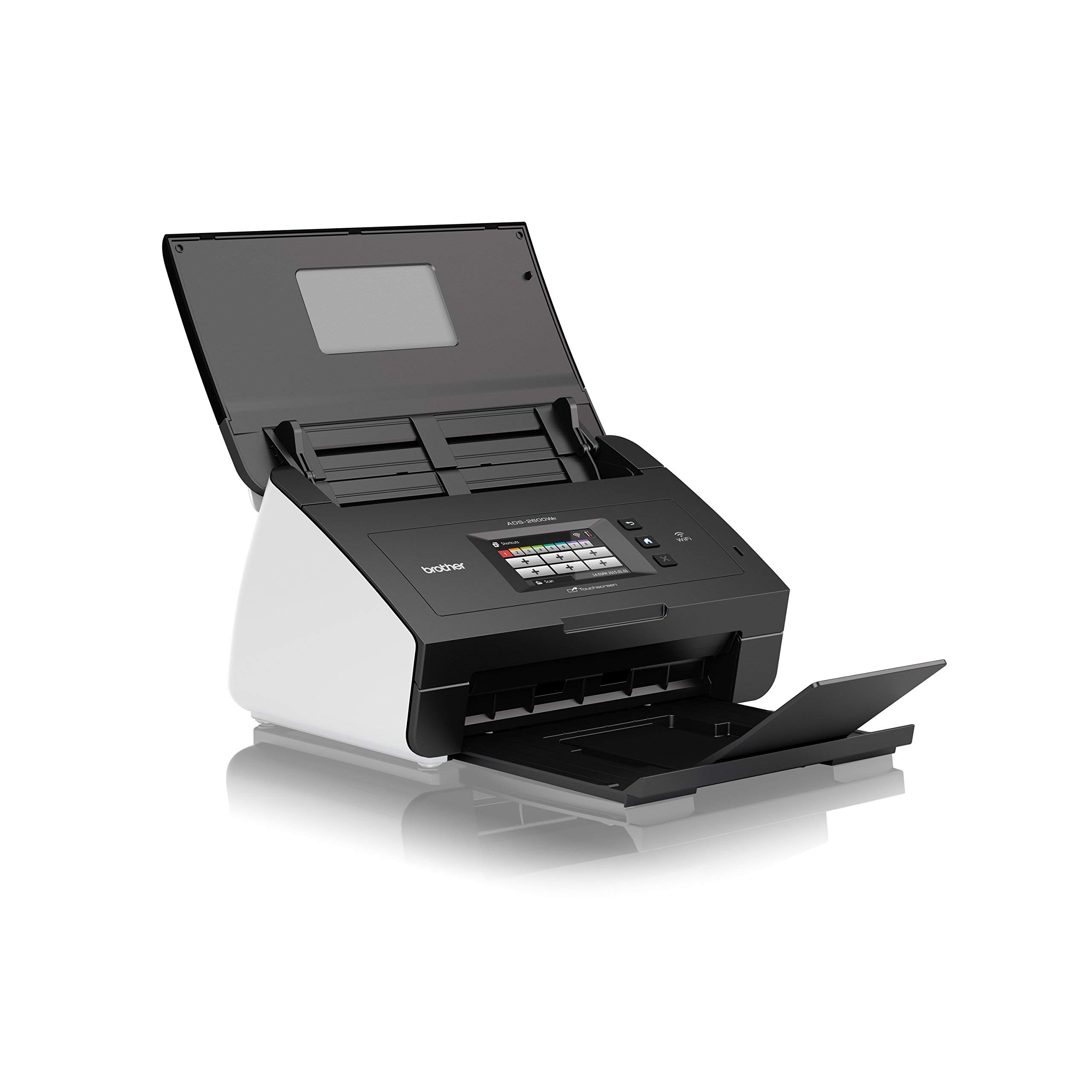 Brother ADS-2600WE High-Speed Network Desktop Document Scanner with Wi-Fi | Certified Renewed | Perfect for Home Office, Small Business & Paperless Workflow