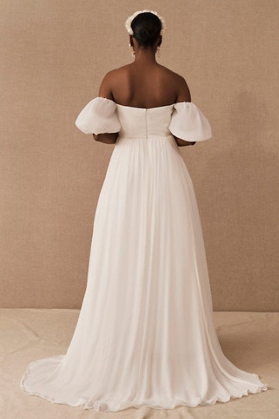 BHLDN Sachin & Babi Darcy Wedding Gown - Elegant Lace Bridal Dress for Bride, Perfect for Beach Weddings and Formal Ceremonies