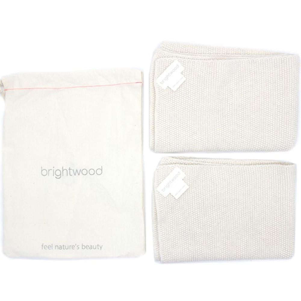 Organic Cotton Burp Cloths 2-Pack - Soft & Absorbent Baby Essentials for Feeding, Spit-Up & Messy Moments
