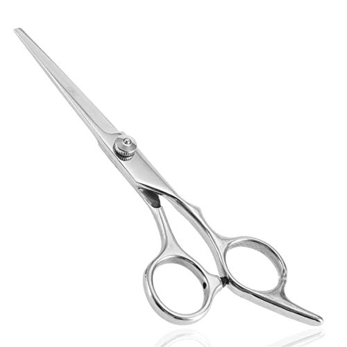 Professional Barber Scissors - Ultra Sharp Stainless Steel Hair Cutting Shears for Beard & Mustache Trimming | Salon & Home Grooming Tools for Stylists & DIY Haircuts