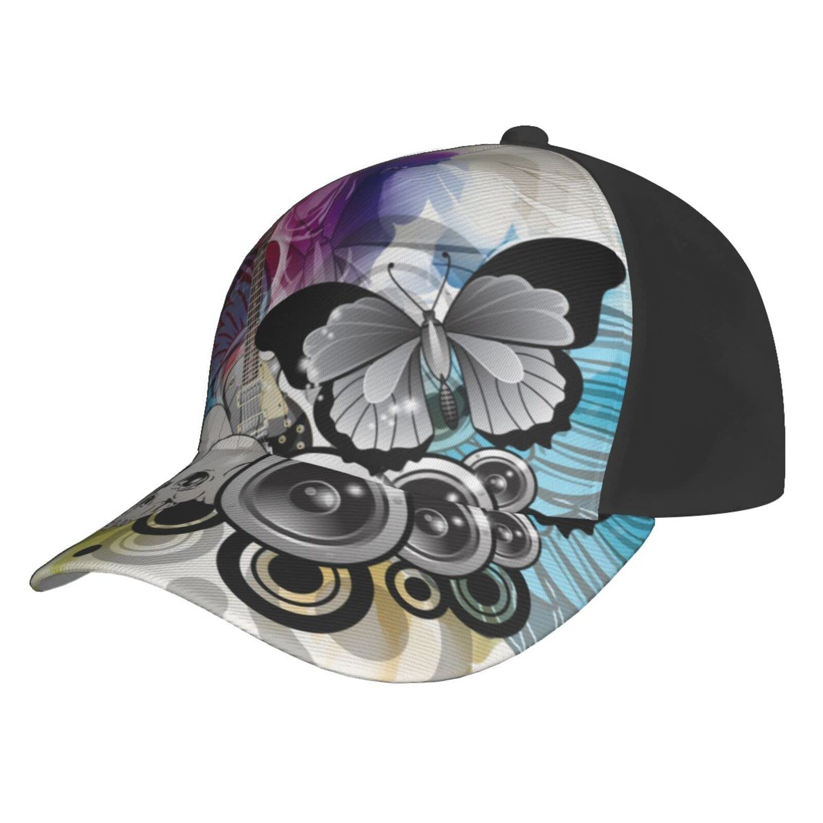 Stylish Flower & Animal Print Mesh Snapback Baseball Cap - Adjustable Trucker Hat for Men & Women - Perfect for Sports, Outdoor Activities & Fashion