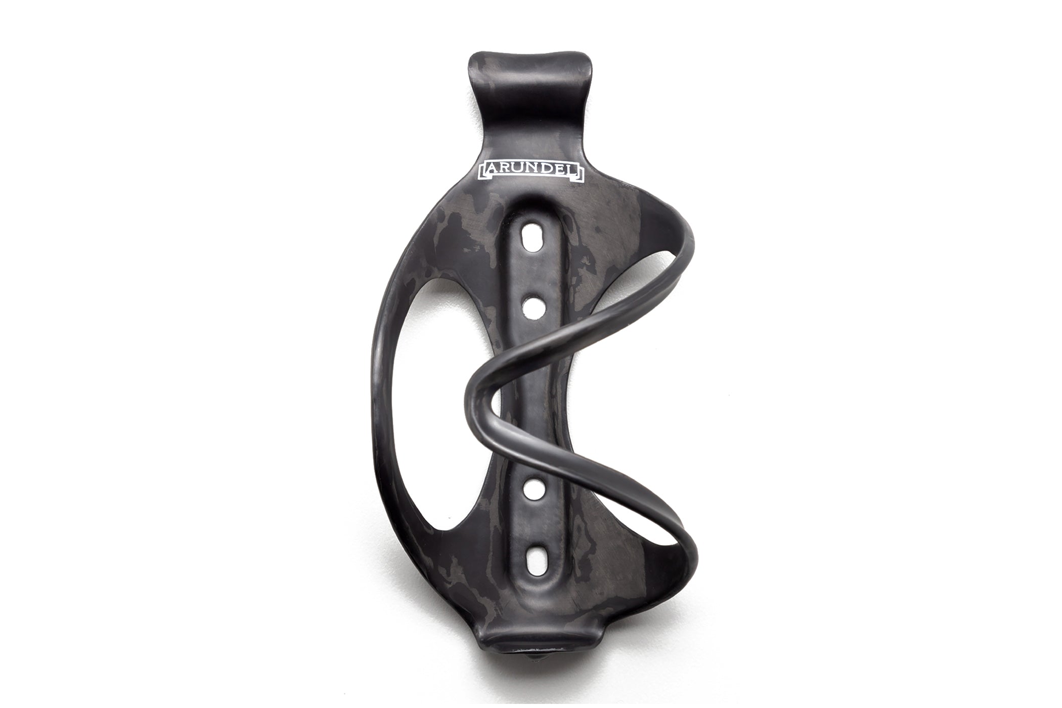 Arundel STR Mandible Side Loader Water Bottle Cage - UD Matte Black - Lightweight & Secure Bike Bottle Holder for Road & Mountain Bikes - Perfect for Cycling, Commuting & Outdoor Adventures