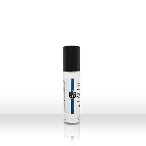 Azarro Chrome Intense Roll-On Cologne Body Oil for Men - Premium Hypoallergenic Fragrance | Affordable Luxury Scent for Date Night, Office & Special Occasions