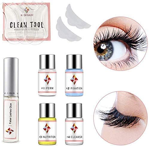 Professional Lash Lift Kit for Eyelash Perm & Curling - Semi-Permanent Lash Lifting & Waving Kit for Home & Salon Use - Perfect for DIY Beauty, Bridal Makeup, and Professional Stylists