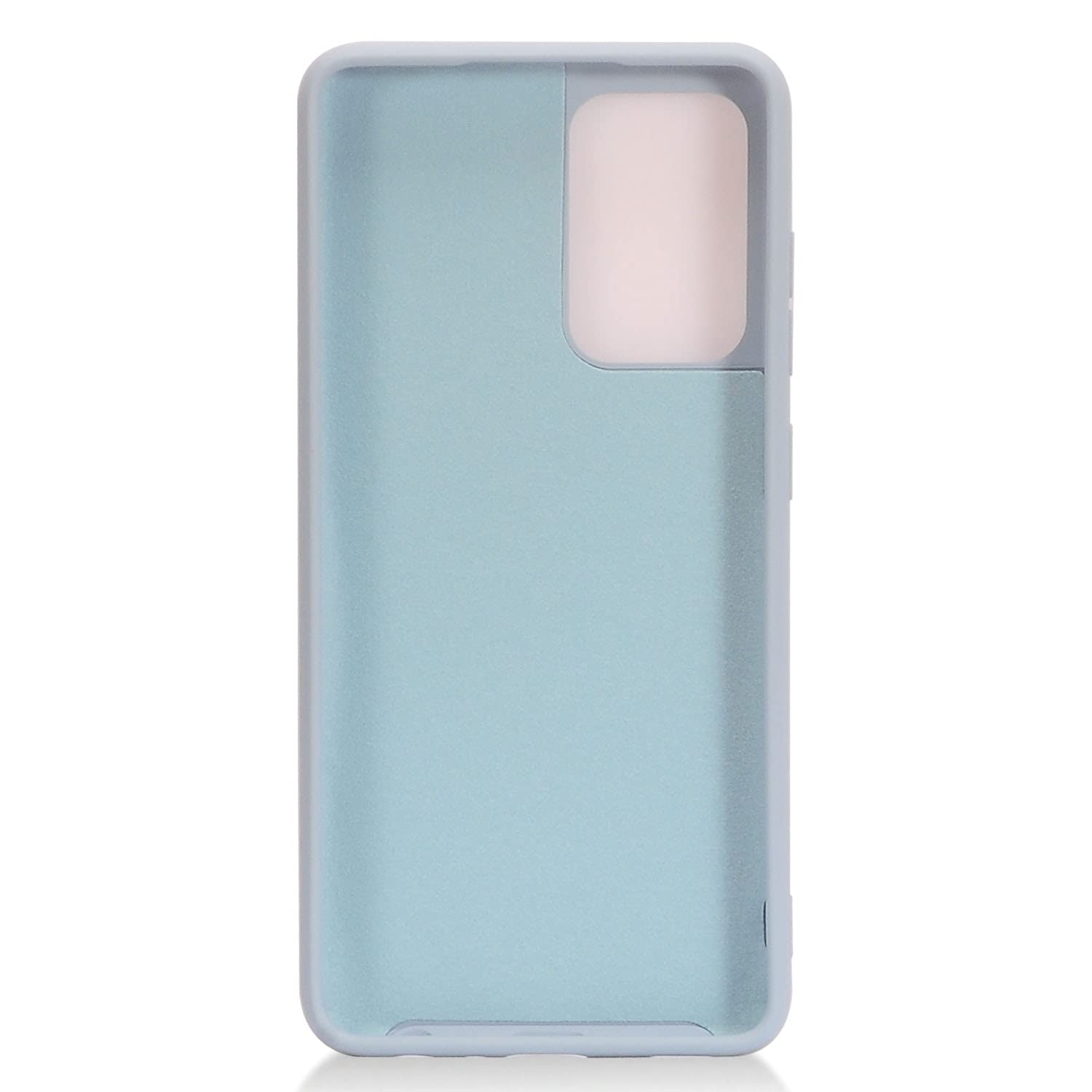 Samsung Galaxy A52 5G Case (SM-A526) - Slim Nano Silicone Protective Phone Cover - Shockproof & Scratch Resistant - Light Blue - Perfect for Everyday Use & Outdoor Activities