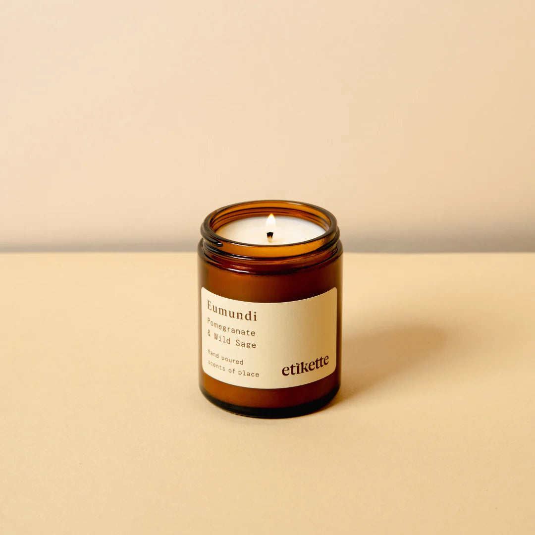 Hand-Poured Soy Candle in Small Jar - Natural, Aromatherapy, Long-Lasting - Perfect for Home, Office & Gift Giving