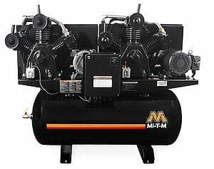 120 Gallon Two Stage Electric Duplex Air Compressor - Heavy Duty Industrial Air Compressor for Workshops, Factories & Construction Sites - AED 20315 120H Model
