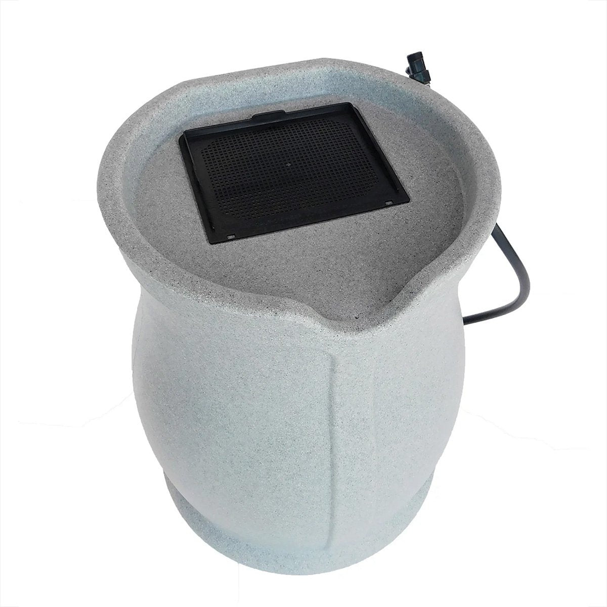FCMP Outdoor Catalina 45 Gallon Rain Barrel - Durable Water Storage for Garden, Lawn & Eco-Friendly Irrigation | Perfect for Collecting Rainwater & Reducing Water Bills