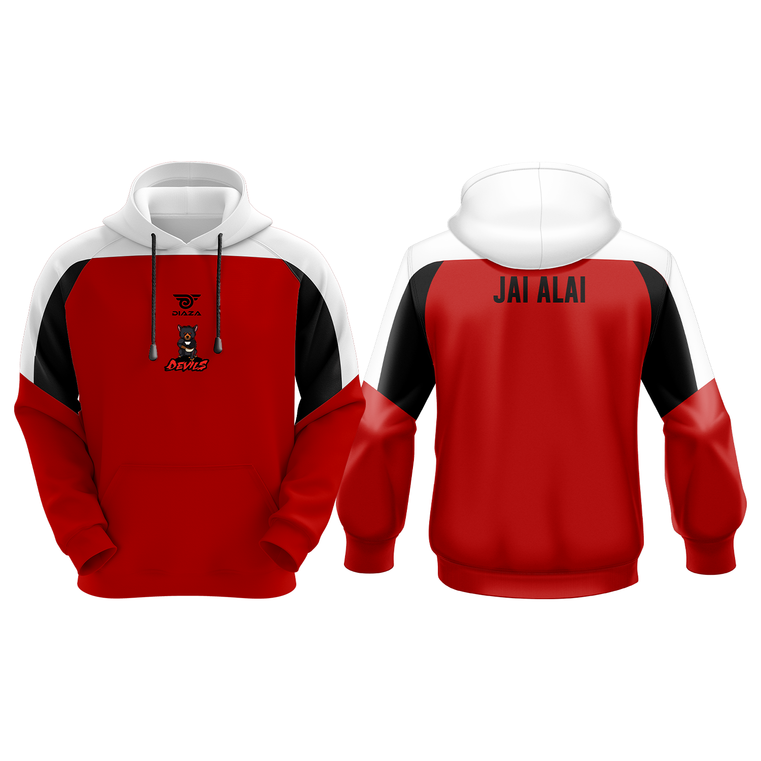 Jai Alai Devils Regular Hoodie - Comfortable Pullover Sweatshirt for Men & Women | Perfect for Casual Wear, Sports Events & Outdoor Activities