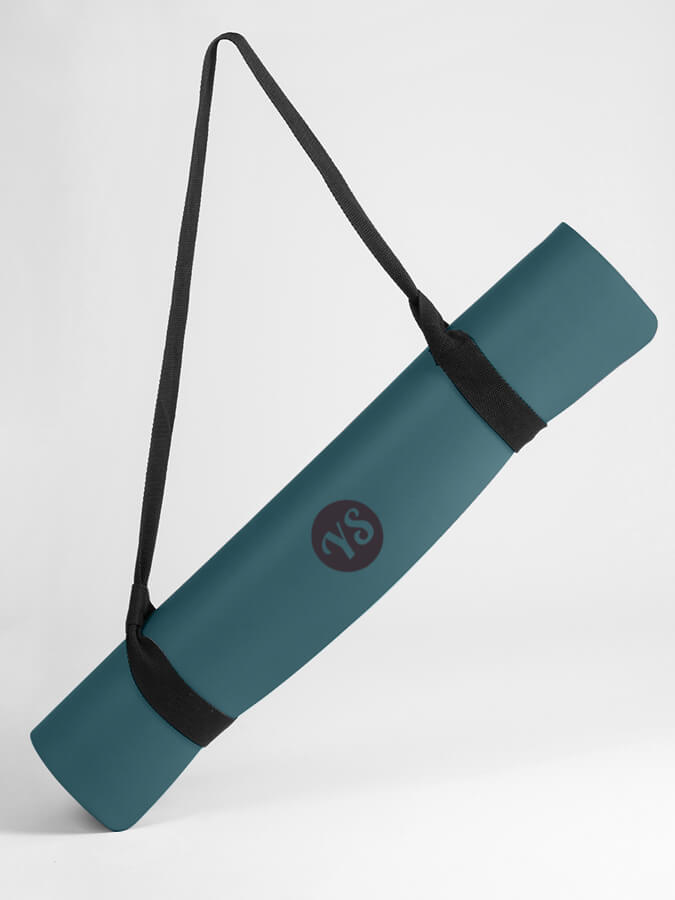 Non-Slip 4mm Thick Yoga Mat for Hot Yoga, Pilates & Home Workouts - Perfect for Studios, Gyms & Travel