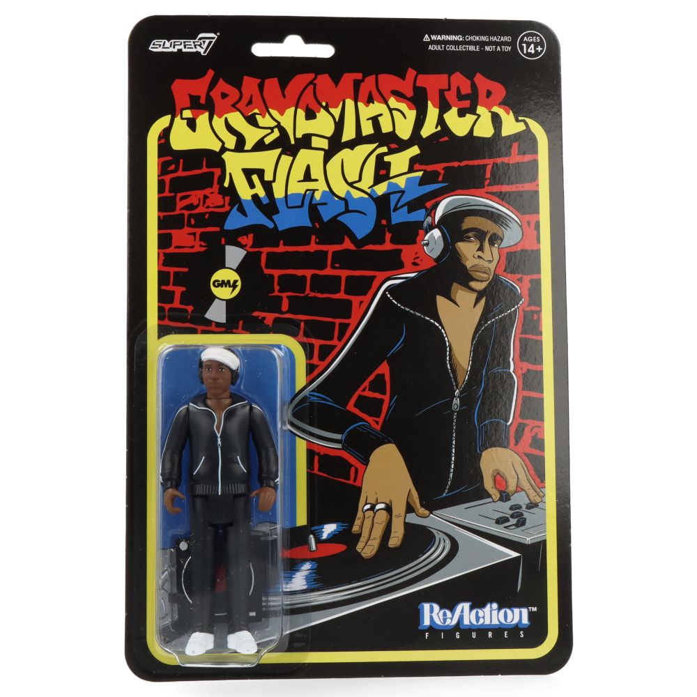 Grandmaster Flash Action Figure - 6-Inch Collectible Vinyl Figure for Music Fans & Hip-Hop Enthusiasts - Perfect for Display, Gifts, and DJ Memorabilia Collections