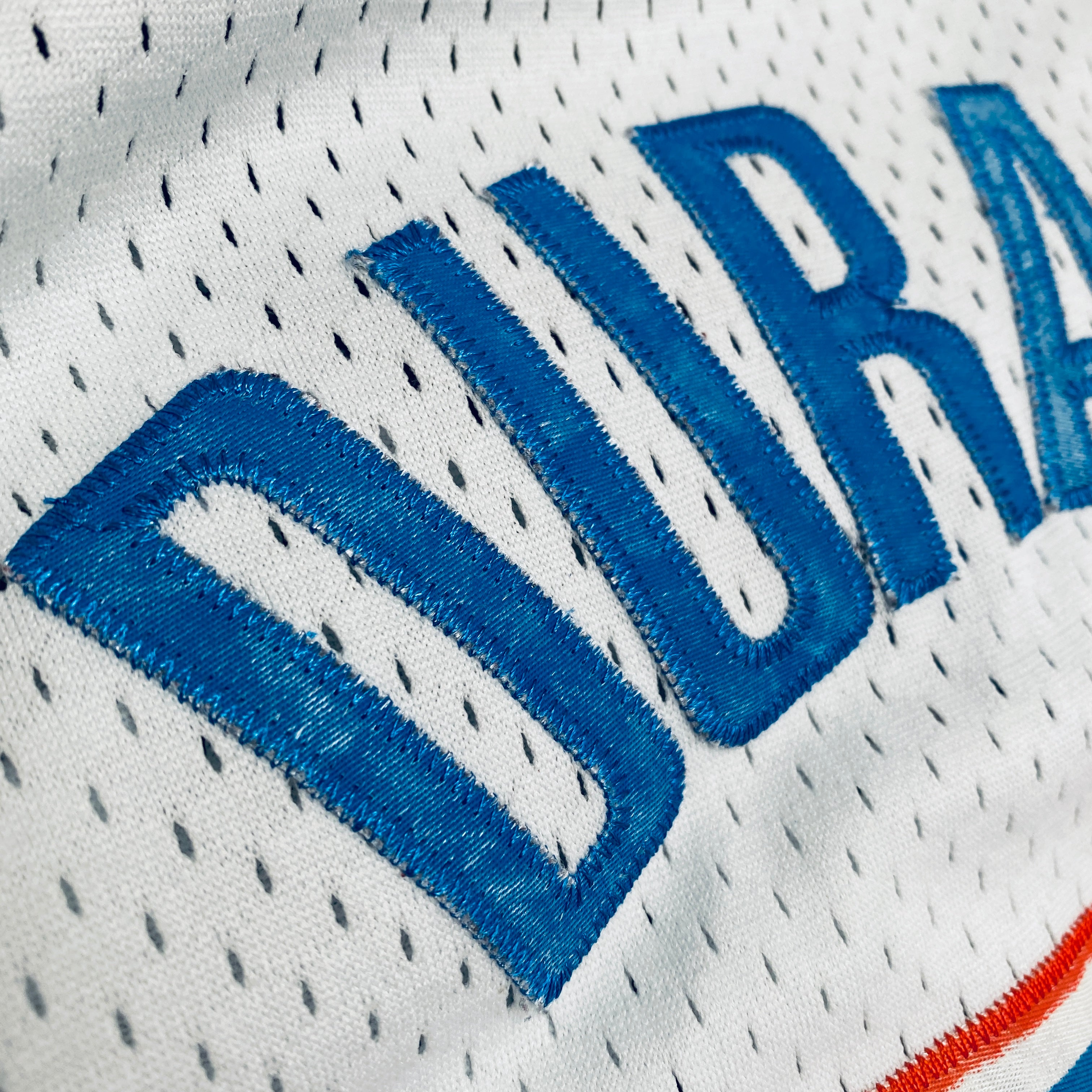 Kevin Durant Oklahoma City Thunder 2010-11 White Stitched NBA Jersey - Authentic Adidas Basketball Jersey for Fans & Collectors - Perfect for Games, Events & Memorabilia Display