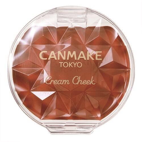 Canmake Tokyo Cream Cheek Color - Japanese Cream Blush for Natural Flush | Perfect for Everyday Makeup & On-The-Go Touch Ups