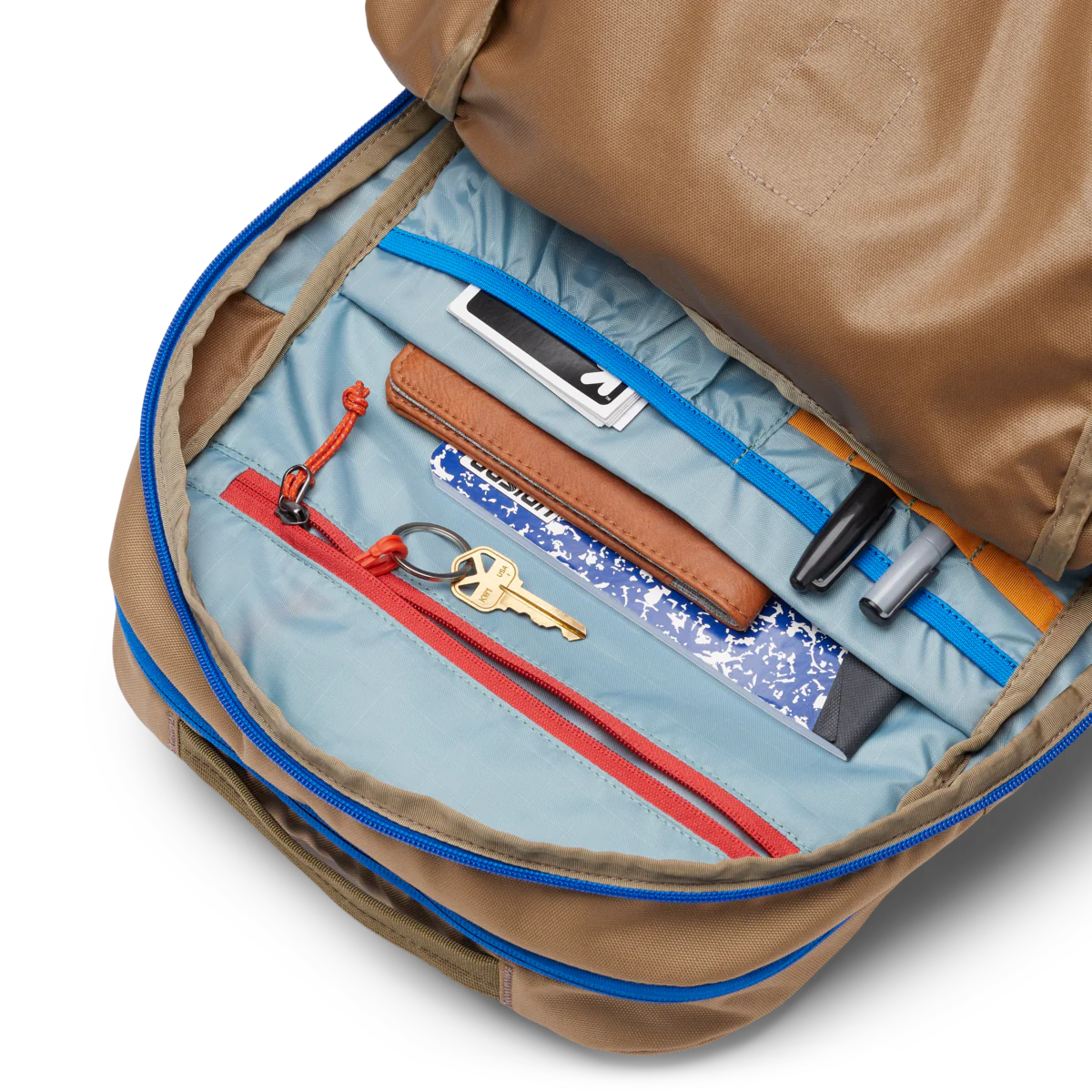 Cotopaxi Chiquillo 30L Backpack - Lightweight Hiking Daypack for Travel & Outdoor Adventures - Desert/Lemongrass Color - Perfect for Commuting, Camping & Daily Use