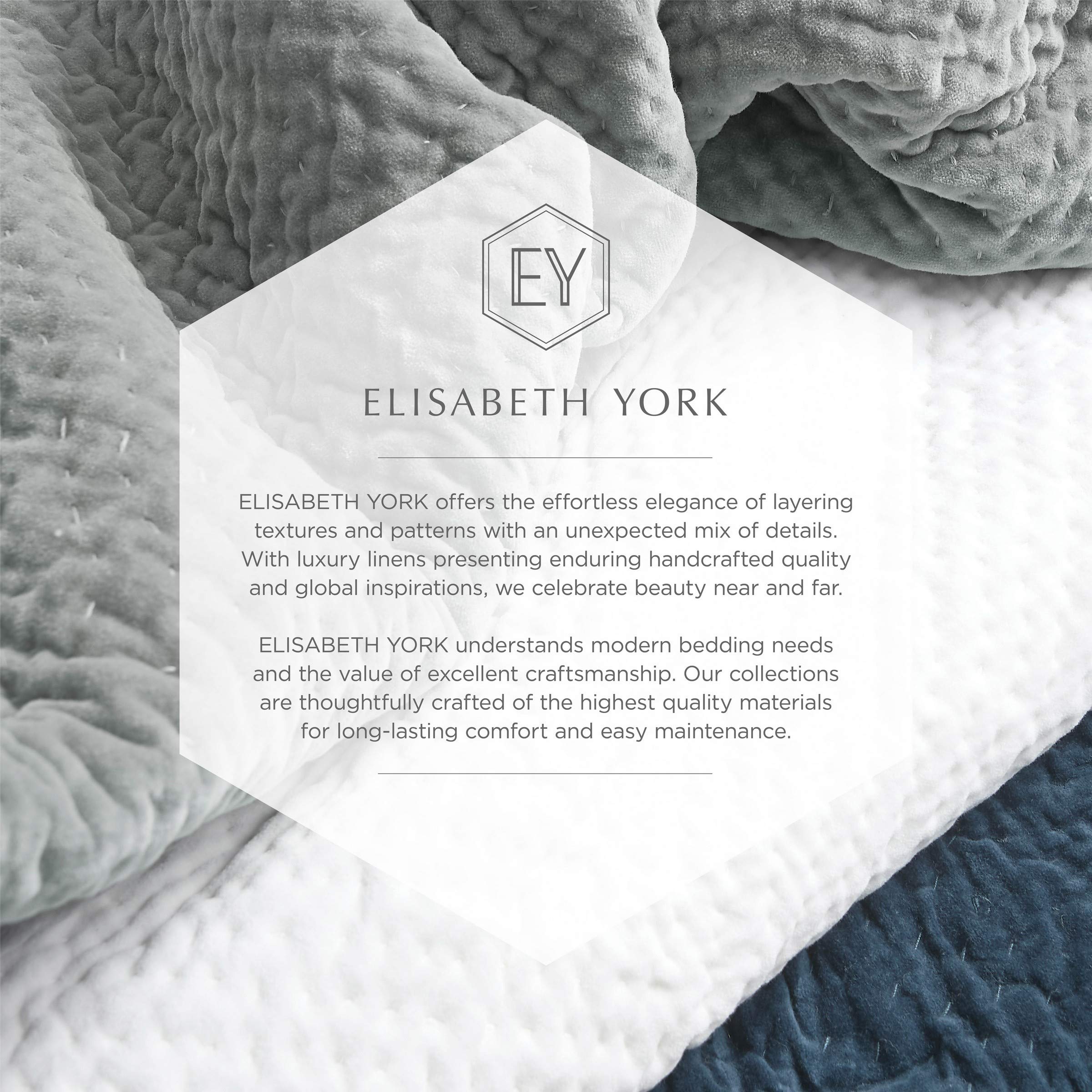 Premium Cotton King Matelassé Bedspread - Soft & Breathable Elaine Stone Design - Luxury Bedding for Master Bedroom & Guest Room Decor