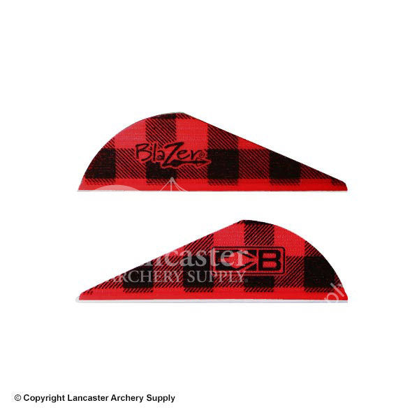 Bohning True Color Blazer Vanes - High Visibility Archery Fletching for Outdoor Hunting & Target Practice