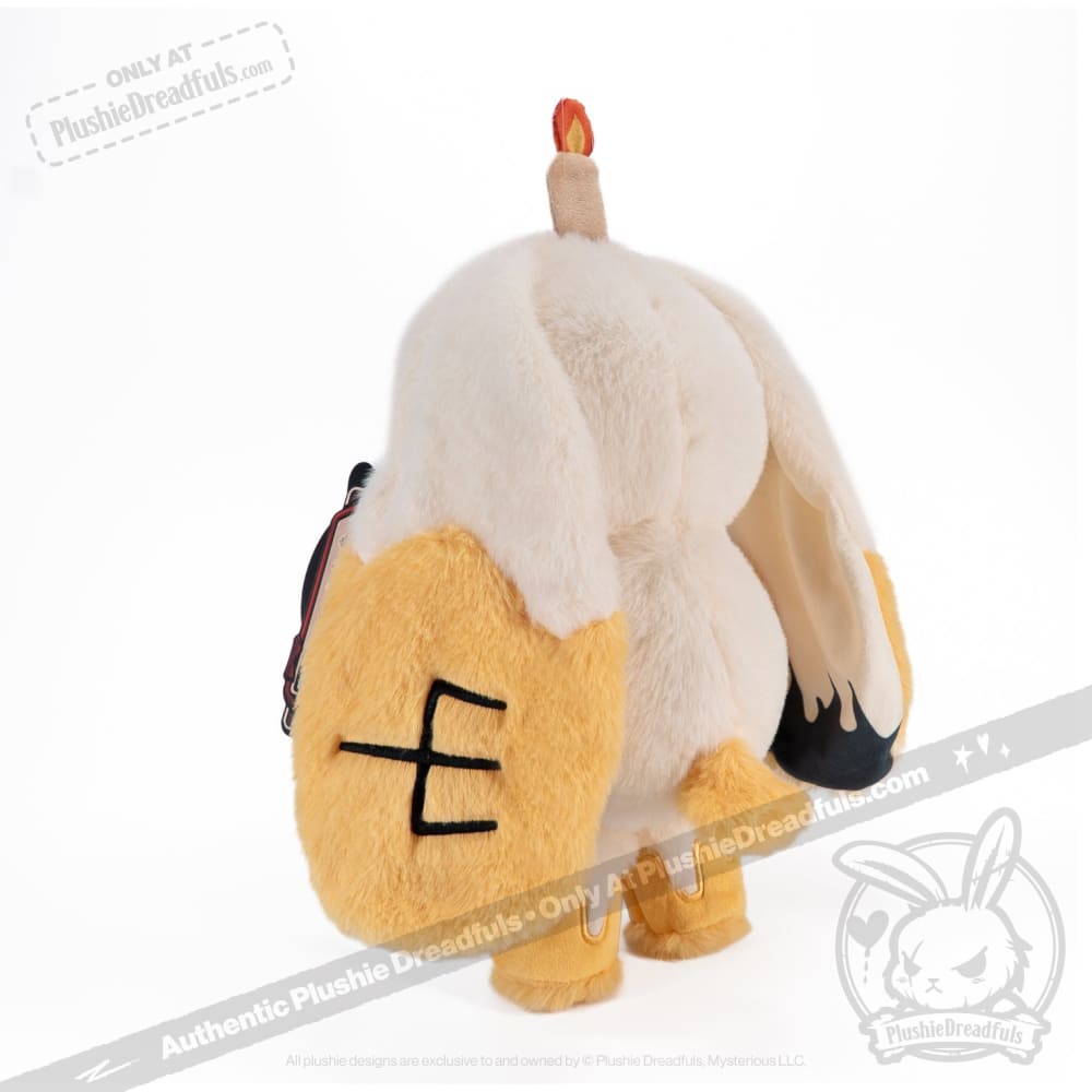 Plushie Dreadfuls Burnout Rabbit - Soft Stuffed Animal Toy for Stress Relief, Anxiety Comfort & Emotional Support | Perfect for Therapy, Bedroom Decor & Gift Giving