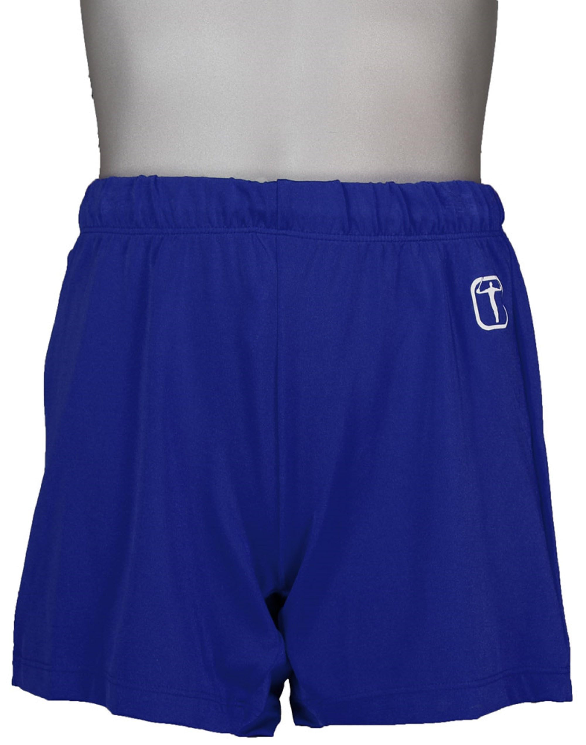 Snowflake Designs Boys and Mens Gymnastics Shorts - Stretchy Athletic Shorts for Gymnastics, Cheerleading & Dance - Multiple Colors Available - Perfect for Training, Competitions & Performance